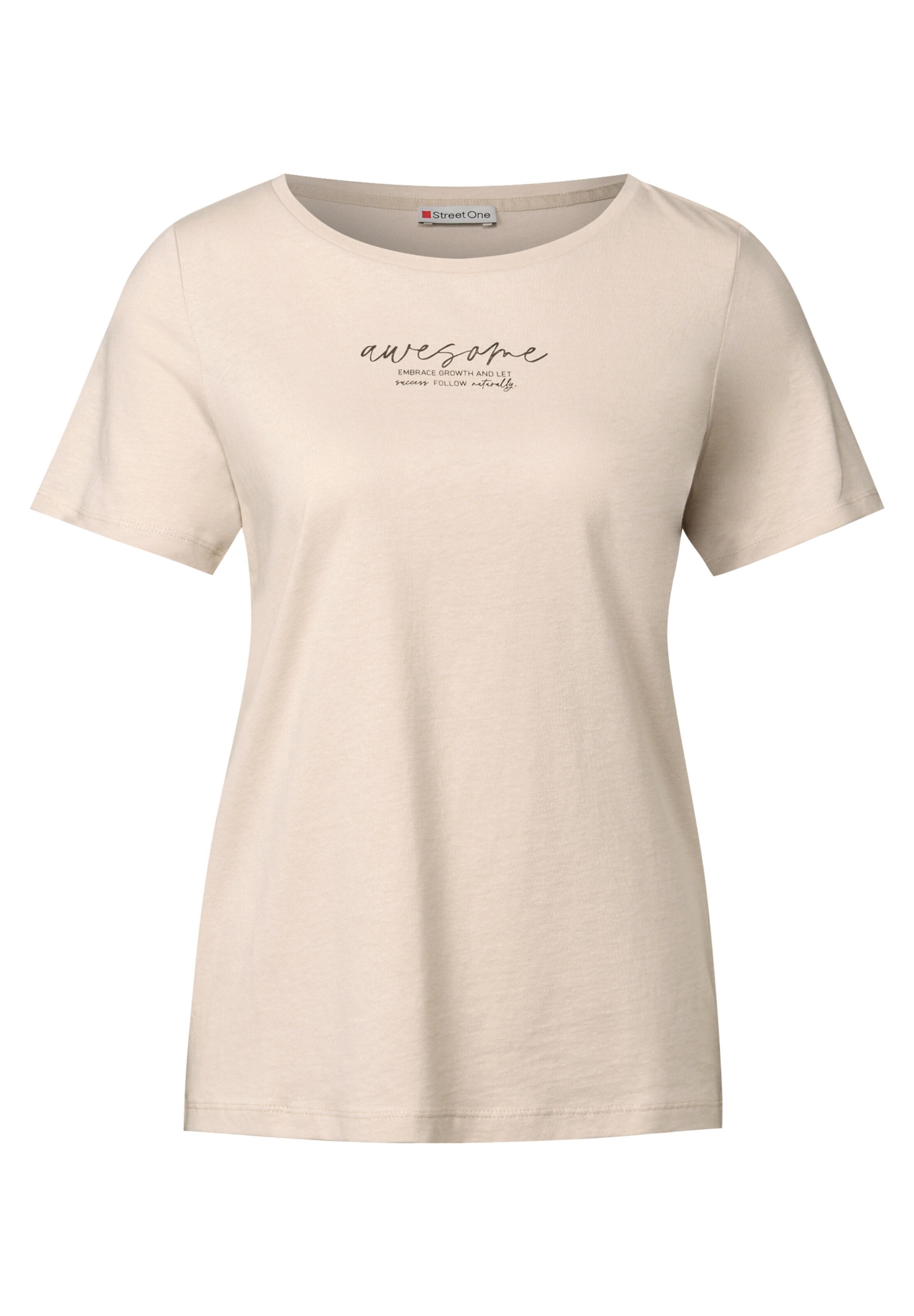 STREET ONE Shirt in Beige: front