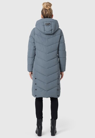 NAVAHOO Winter Coat 'Sahnekatzii XIV' in Blue