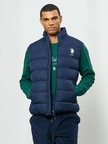 U.S. POLO ASSN. Mellény ' UMDitmar ' - kék: elől