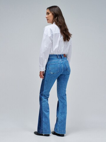 Salsa Jeans Flared Jeans 'Faith' in Blau