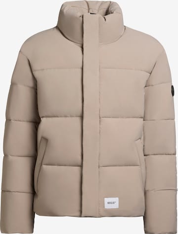 Veste d’hiver 'Dungh' khujo en beige : devant