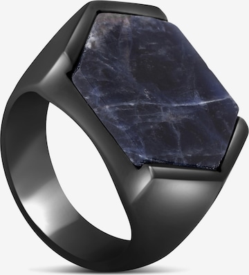 Akitsune Ring 'Abyss' in Blue: front