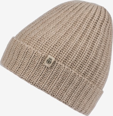 Bonnet 'PURE CASHMERE' Roeckl en beige : devant