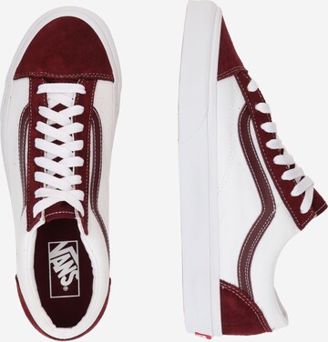 Baskets basses 'UA Style 36' VANS en rouge