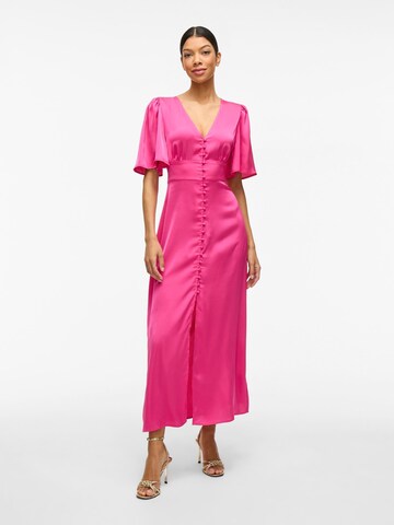 VILA Shirt dress in Pink: front