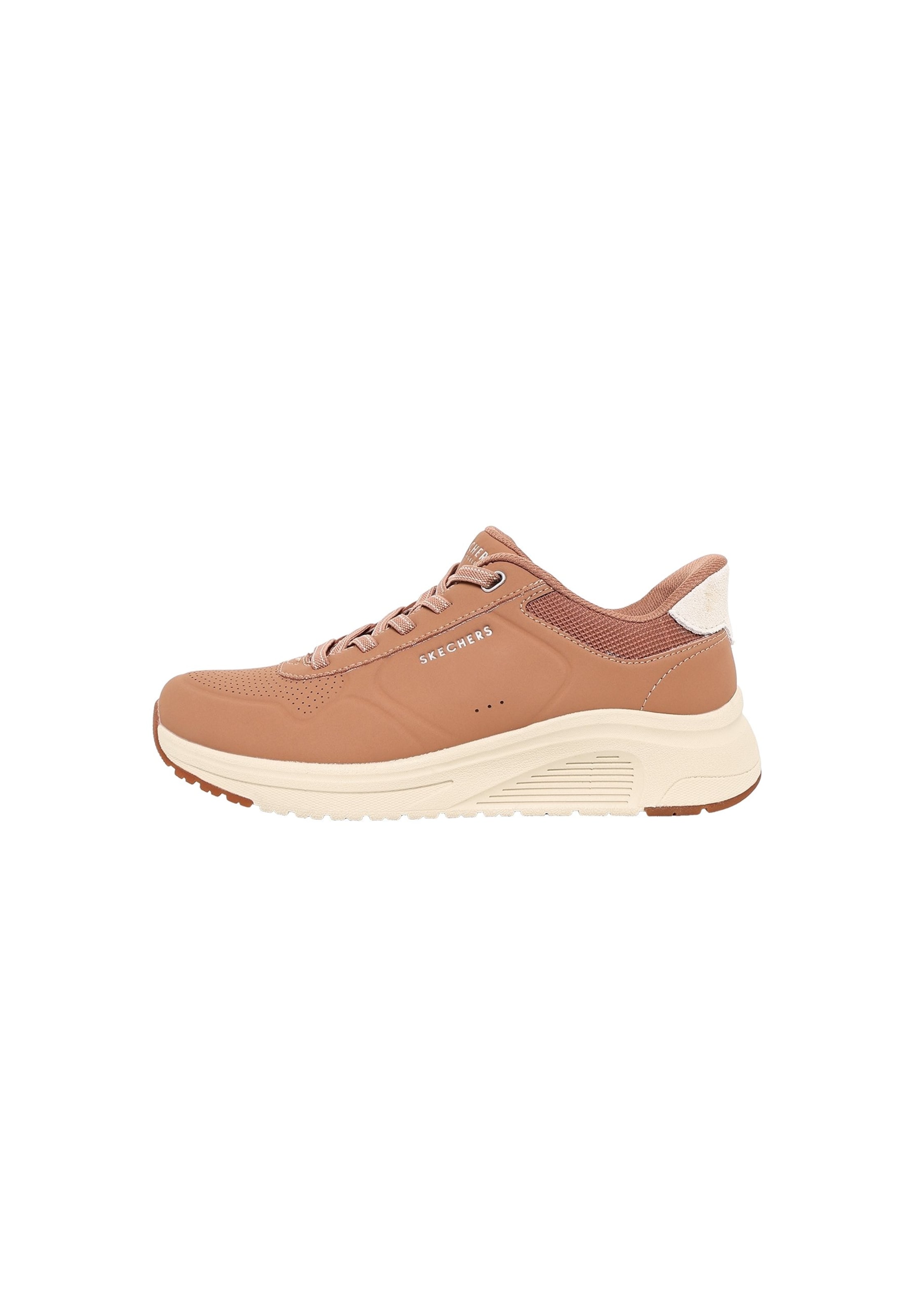 SKECHERS Ниски маратонки 'UNO LITE 2' в кафяво: отпред