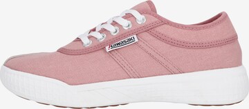 KAWASAKI Sneakers laag 'Leap' in Roze