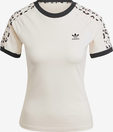 ADIDAS ORIGINALS Shirt in White: front