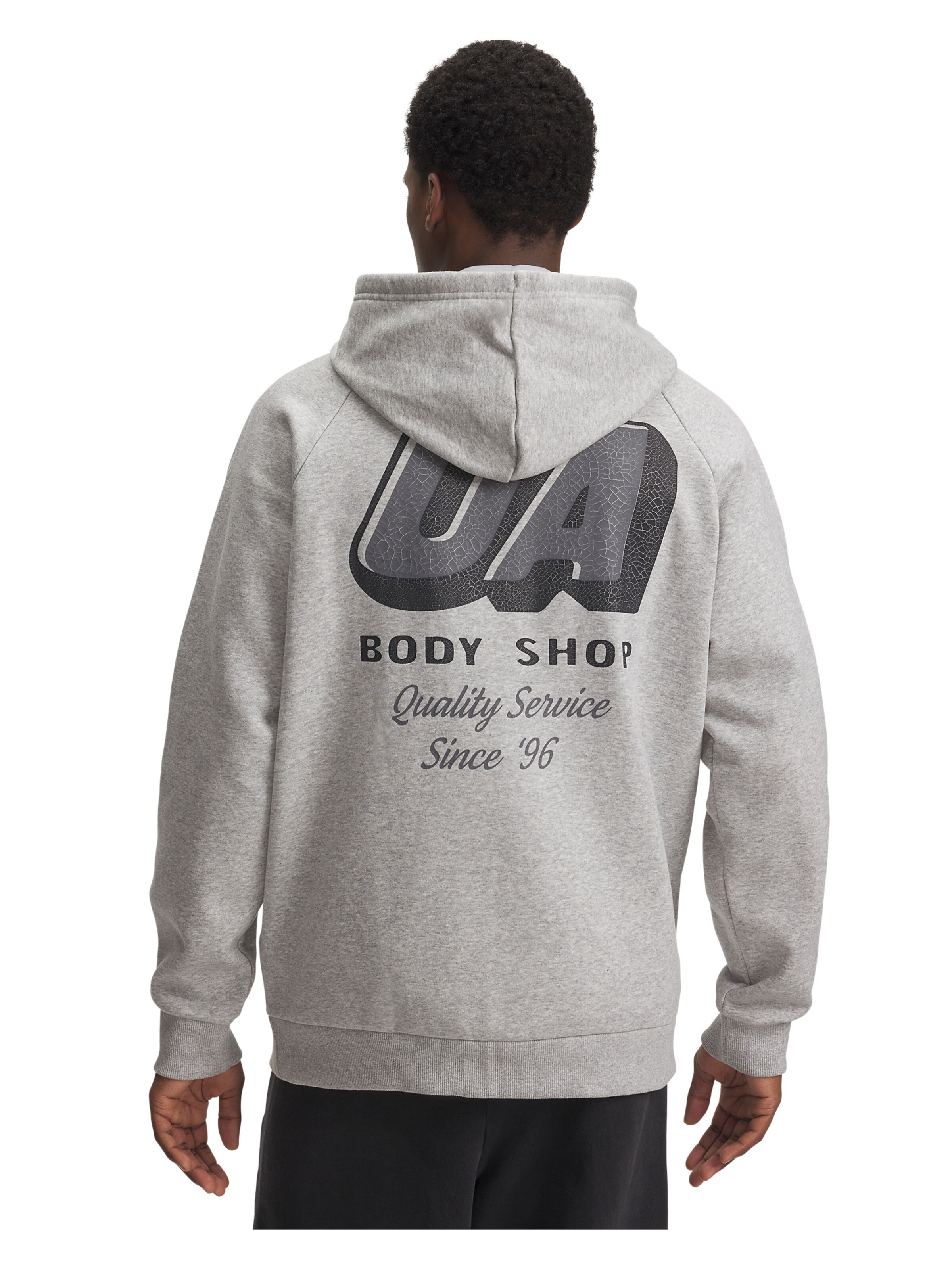 UNDER ARMOUR Sports sweatshirt in Grey: front