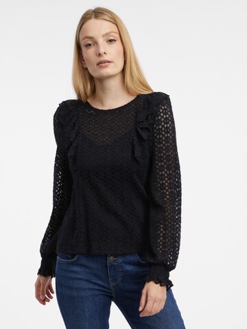 Orsay Blouse in Black: front