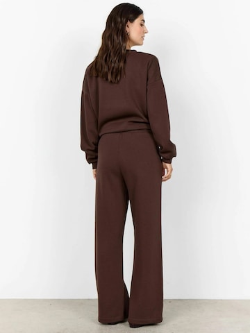 Loosefit Pantalon ' SC-ANGELIN 20 ' Soyaconcept en marron