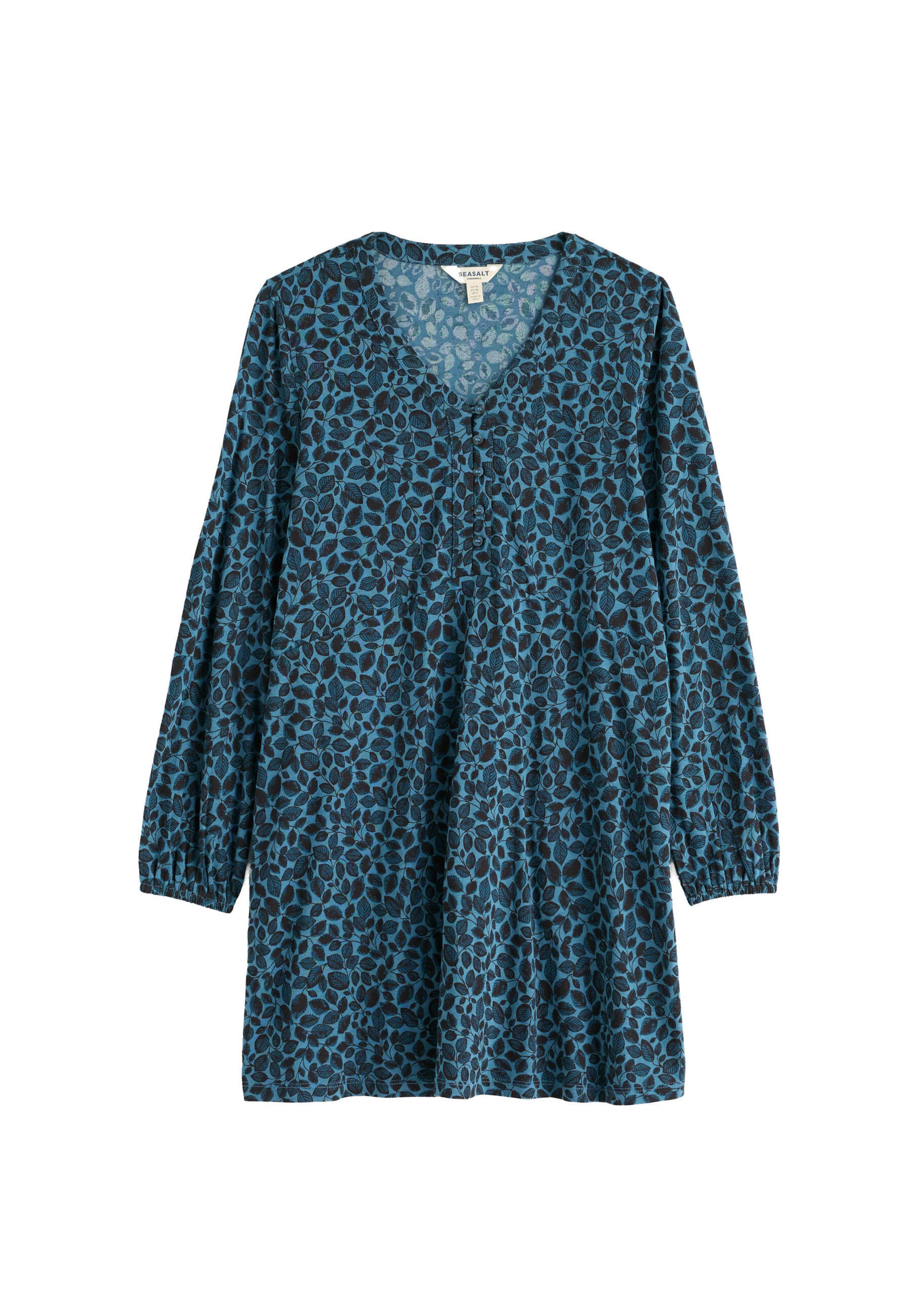 Camicia da donna di Seasalt Cornwall in blu: frontale