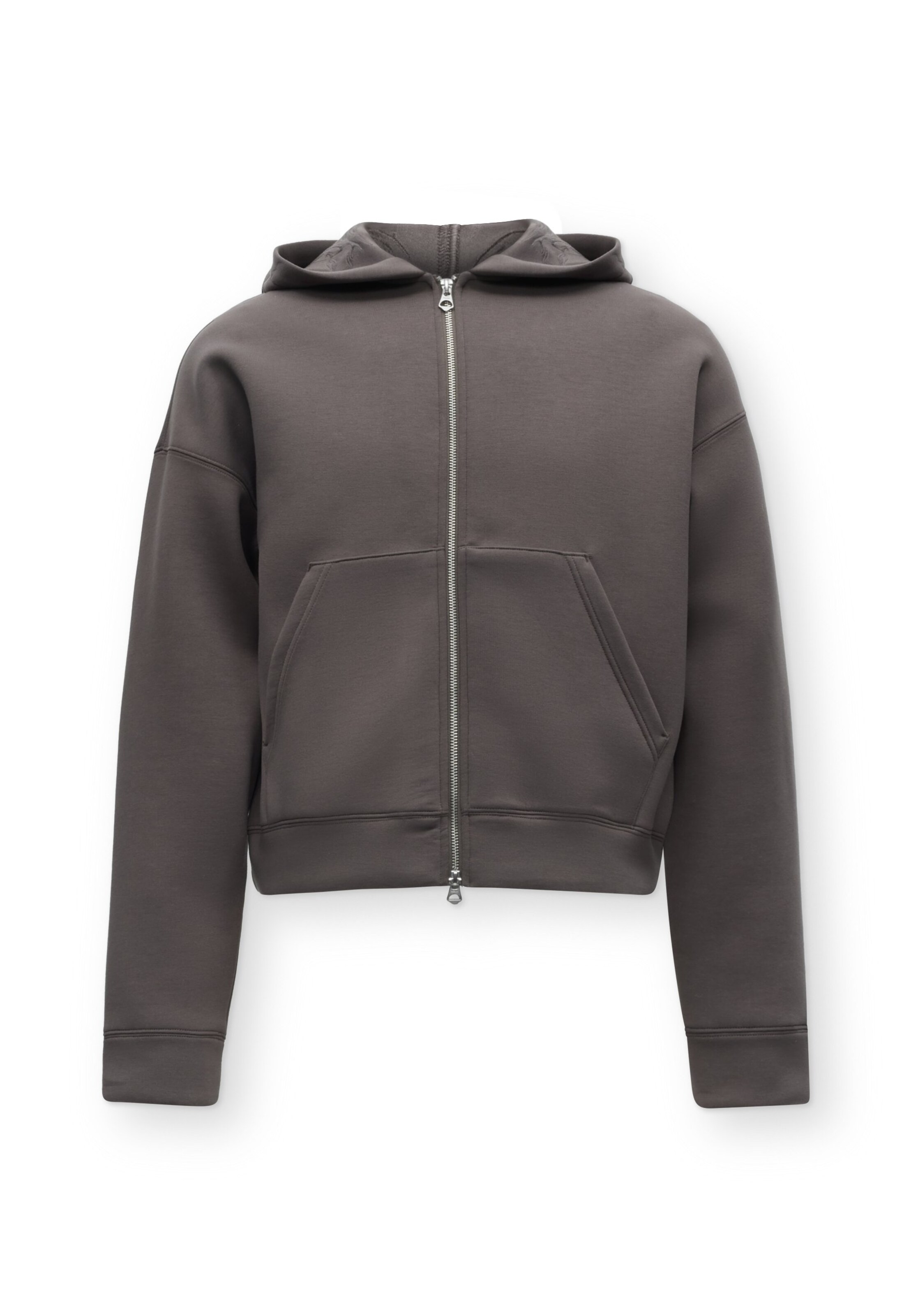 WEEKDAY Zip-Up Hoodie 'Simon' in XS in Brown, Item view