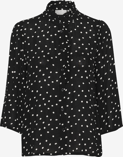 Kaffe Bluse 'KA Vinni' in schwarz / weiß, Produktansicht