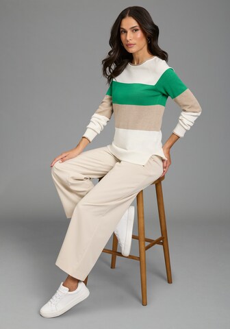 LAURA SCOTT Pullover in Beige