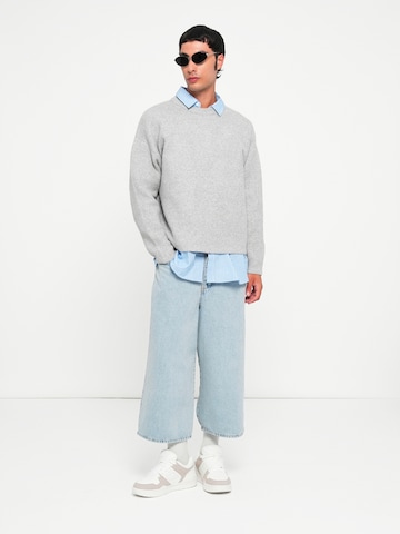 JACK & JONES Pullover 'JCOBLANKS' i grå