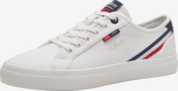 s.Oliver Sneakers laag in Wit: voorkant