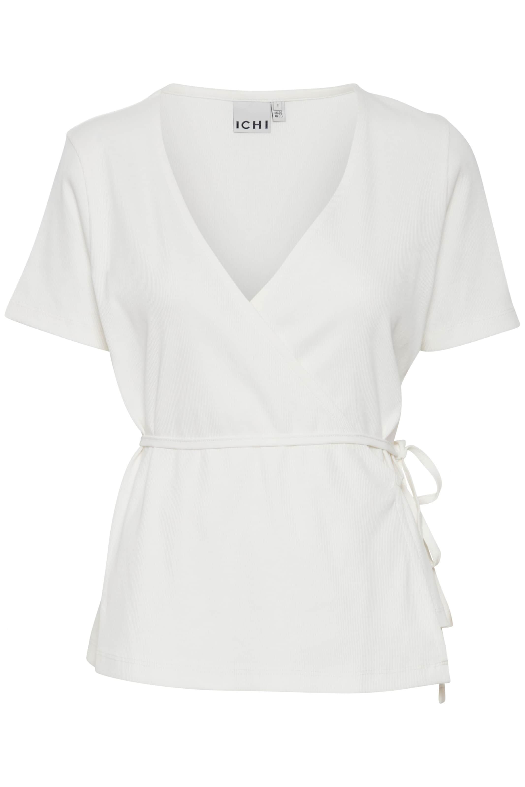 ICHI Shirts 'Oreta' i hvid: forside