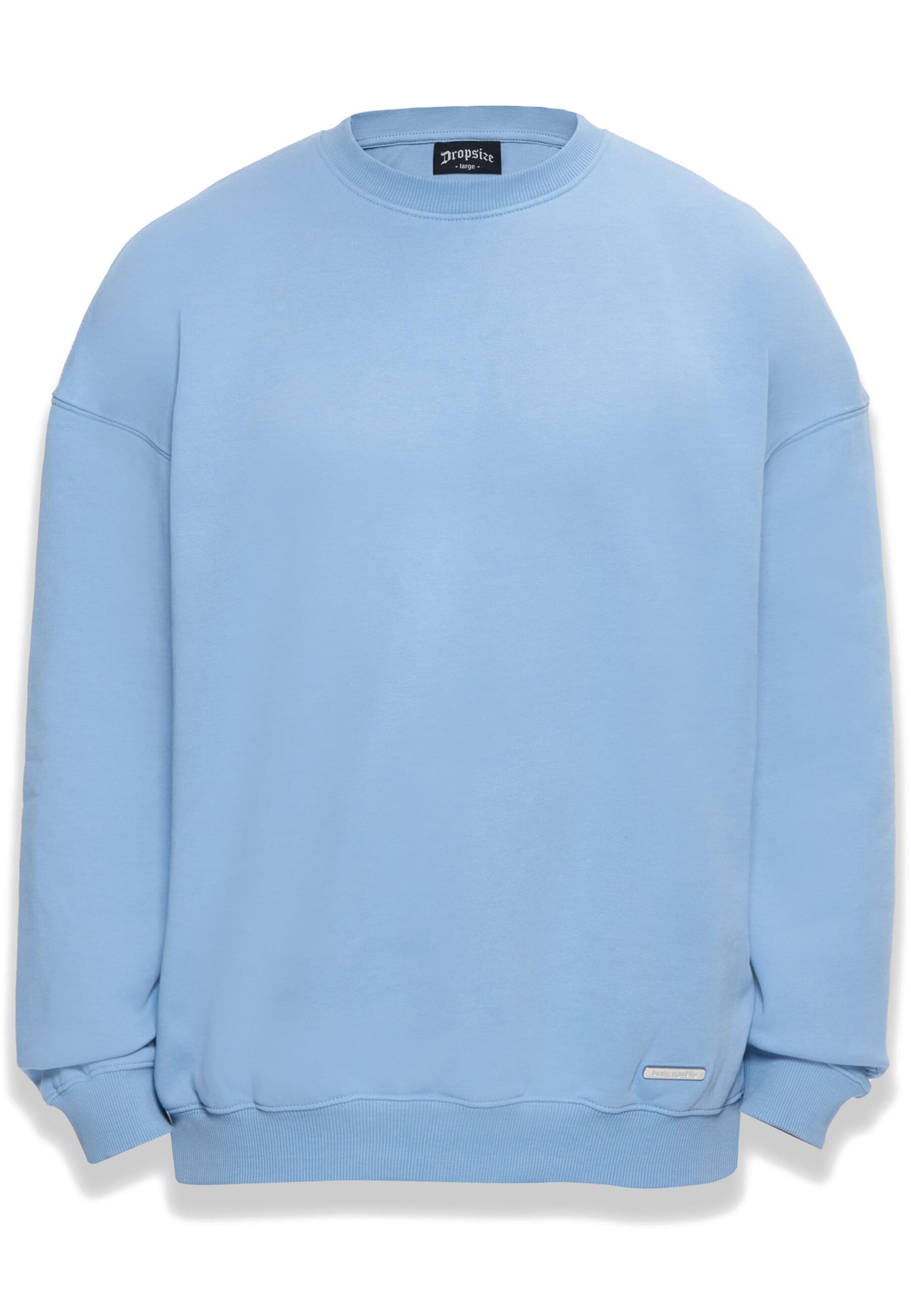 Felpa 'Bazix Republiq' di Dropsize in blu: frontale