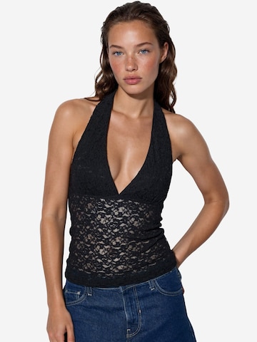 Busem Top 'Blusen' in Black: front