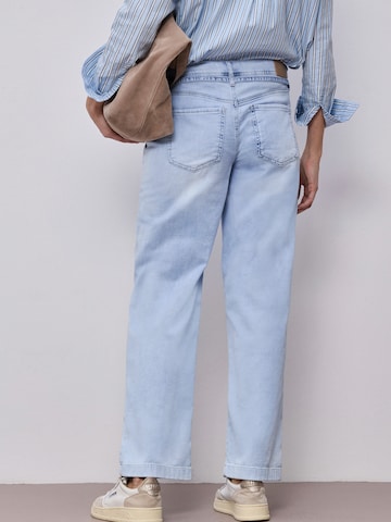 STREET ONE Свободный крой Джинсы 'Emee' в Синий