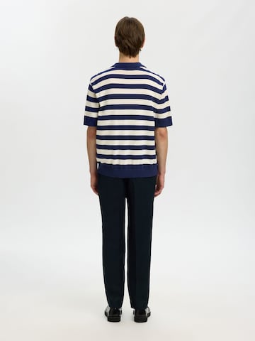 SELECTED - Camiseta en azul