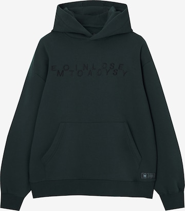 Pull&Bear Sweatshirt i grön: framsida