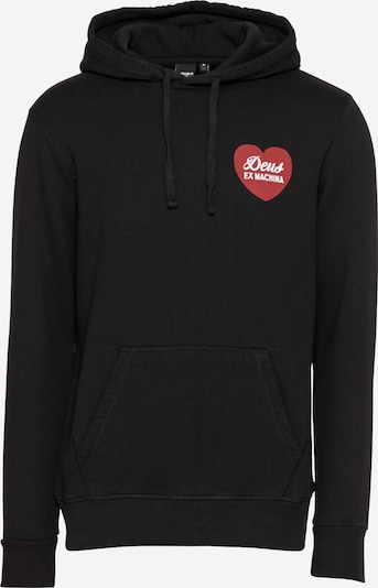 DEUS EX MACHINA Sweatshirt in Red / Black / White, Item view