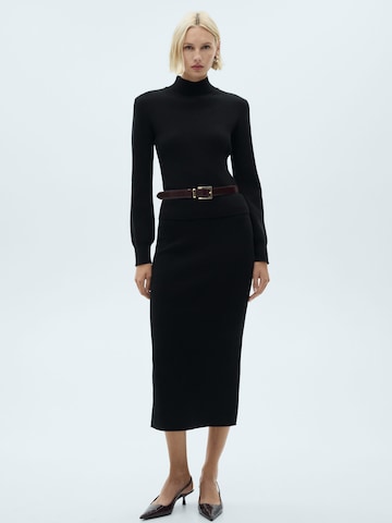 Pull-over 'MOZA' MANGO en noir