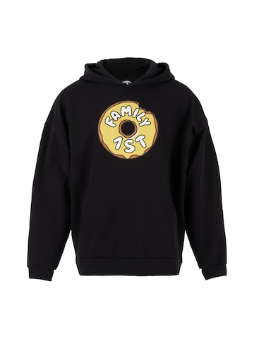 FAMILY 1ST FAMILY 4EVER Sweatshirt 'Inner Circle' i svart: forside