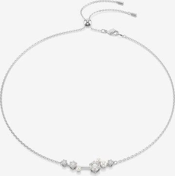 Chaîne Swarovski en argent : devant