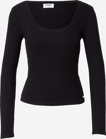 juoda Tally Weijl Marškinėliai: priekis