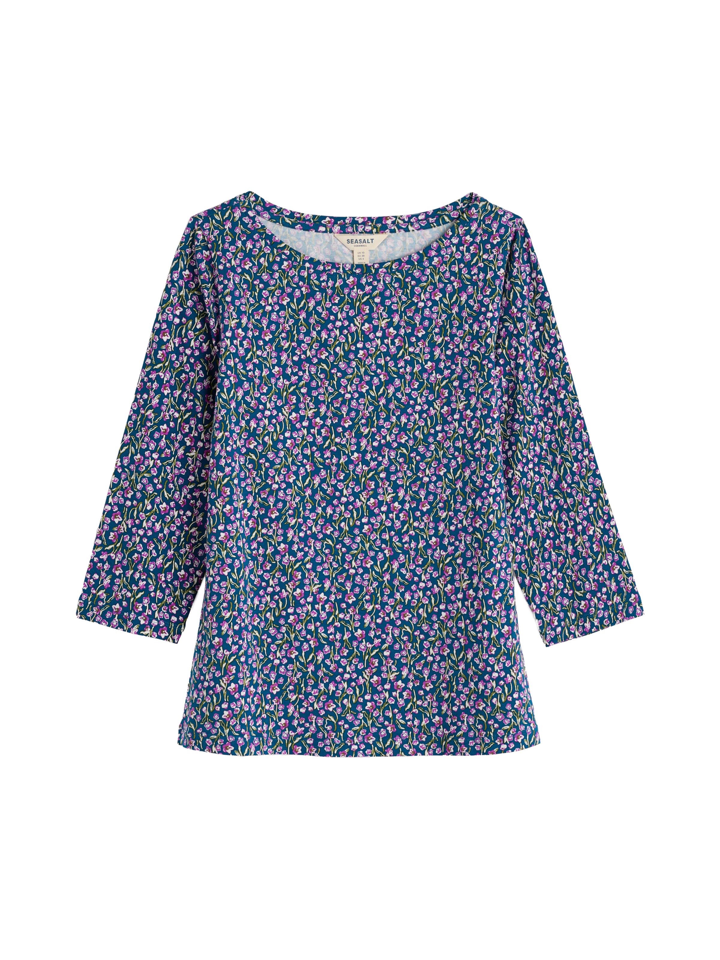 Maglietta di Seasalt Cornwall in blu: frontale