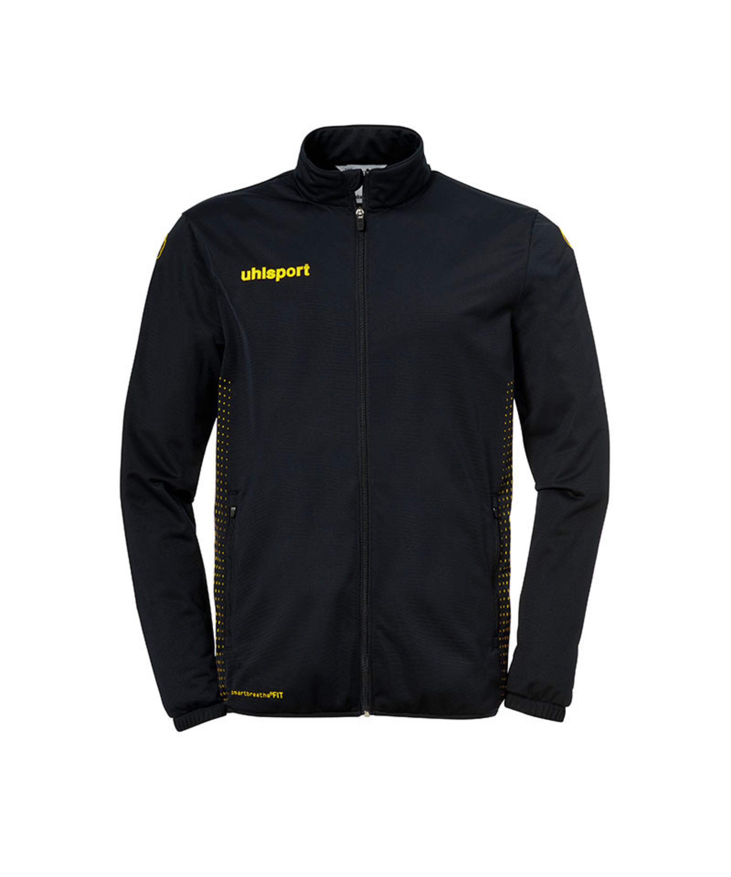 UHLSPORT Trainingsjacke in Schwarz: Vorderseite