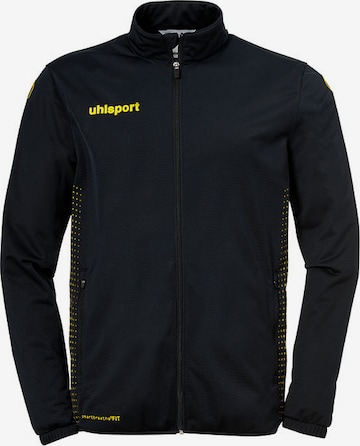 UHLSPORT Sportjacke in Schwarz: Vorderseite