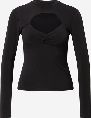 Gina Tricot - Camiseta 'Holly' en negro: frente