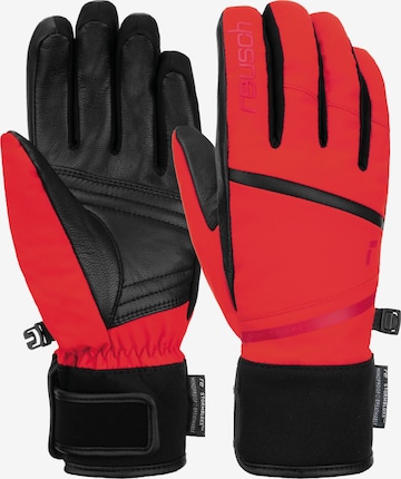 REUSCH Full Finger Gloves 'Tessa STORMBLOXX™' in Red: front