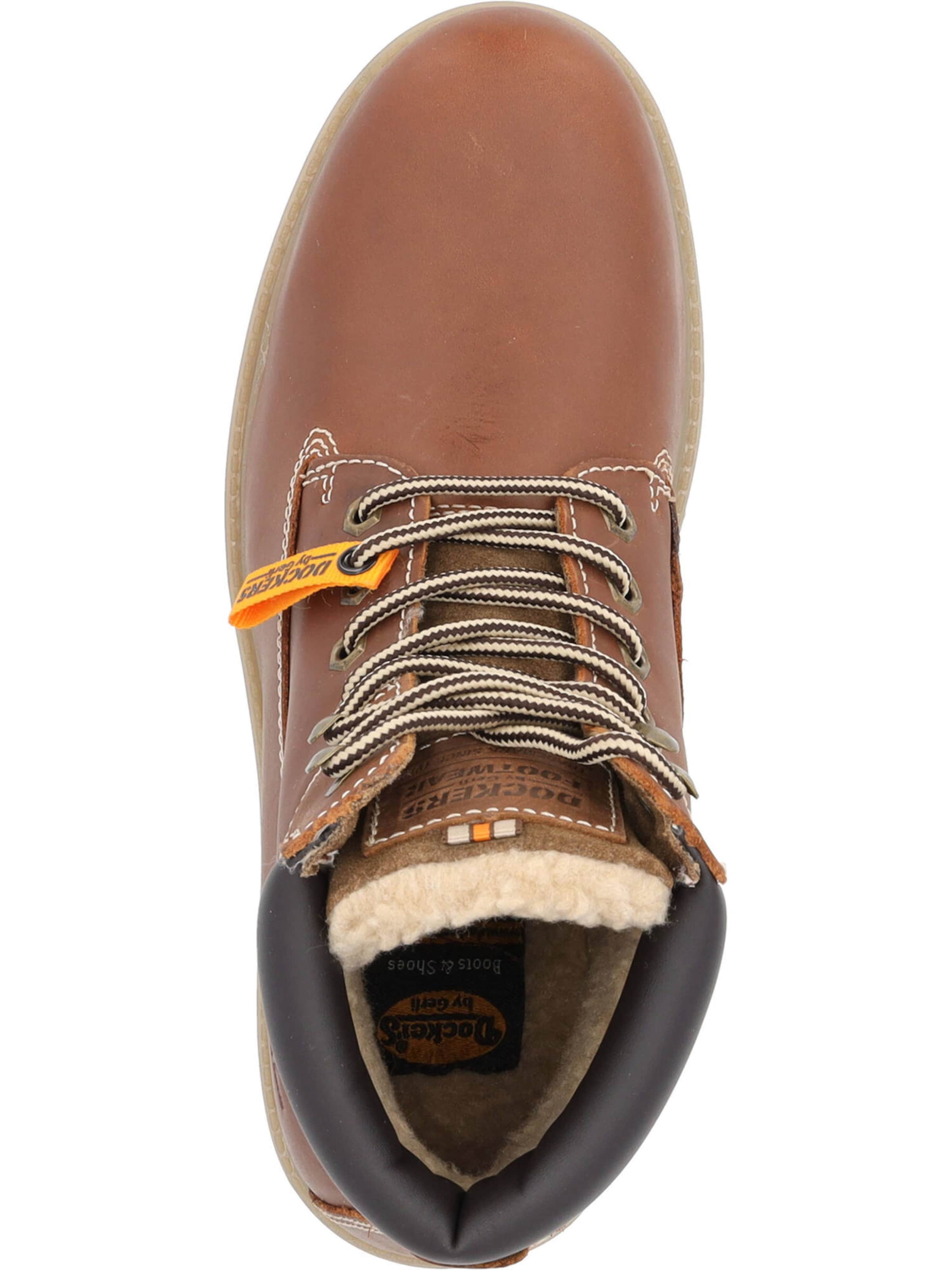 Dockers by Gerli Schnürboots '53AX103' in Braun