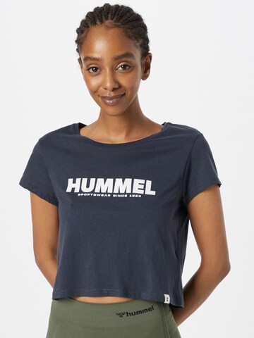 Hummel Functioneel shirt 'LEGACY' in Blauw: voorkant