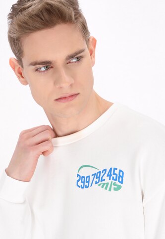 Mo ATHLSR Sweatshirt 'Back To School' in White