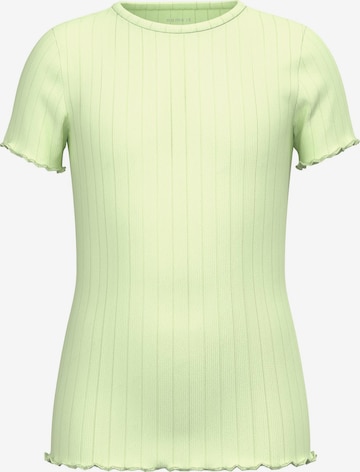 NAME IT Μπλουζάκι 'Noralina' σε πράσινο: μπροστά