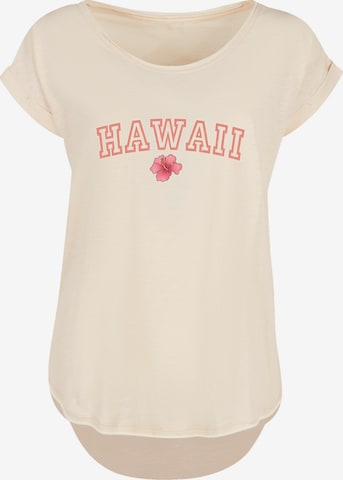 F4NT4STIC T-Shirt 'Hawaii' in Beige: Vorderseite