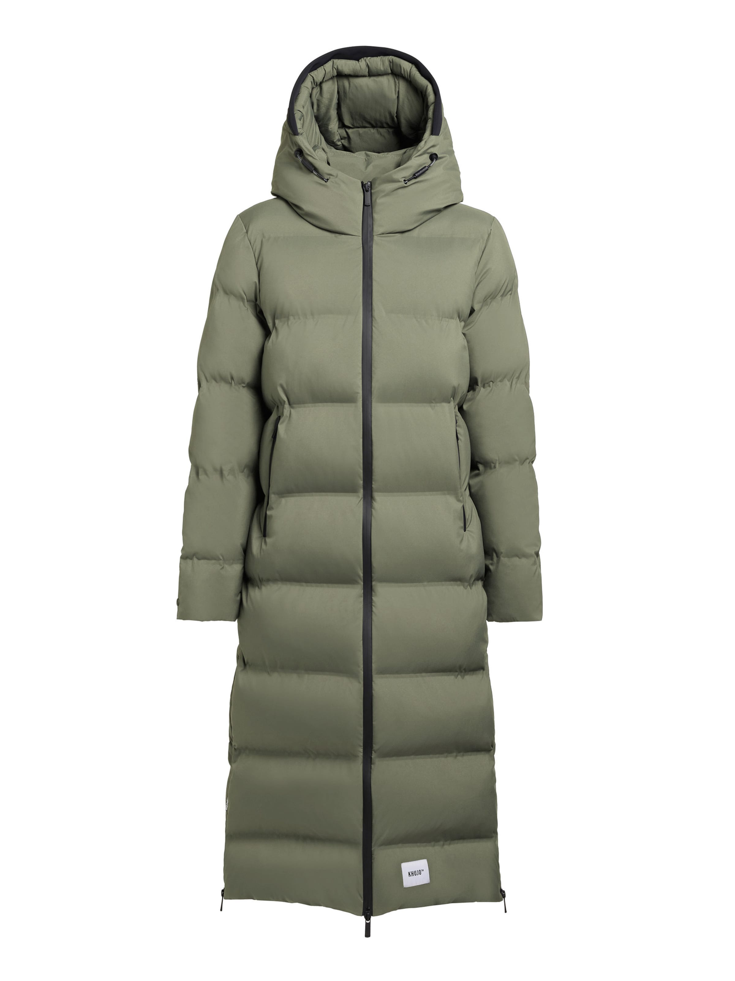 Manteau d’hiver 'Larea3' khujo en vert : devant