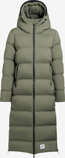 Žieminis paltas 'Larea3' iš khujo, spalva – alyvuogių spalva, Prekių apžvalga