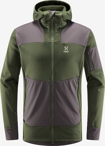 Haglöfs Athletic Fleece Jacket 'Astral' in Green: front