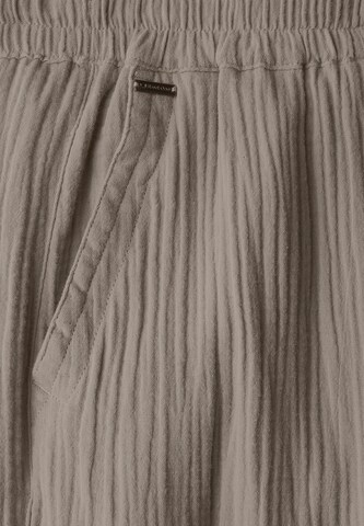 STREET ONE Wide Leg Hose in Beige