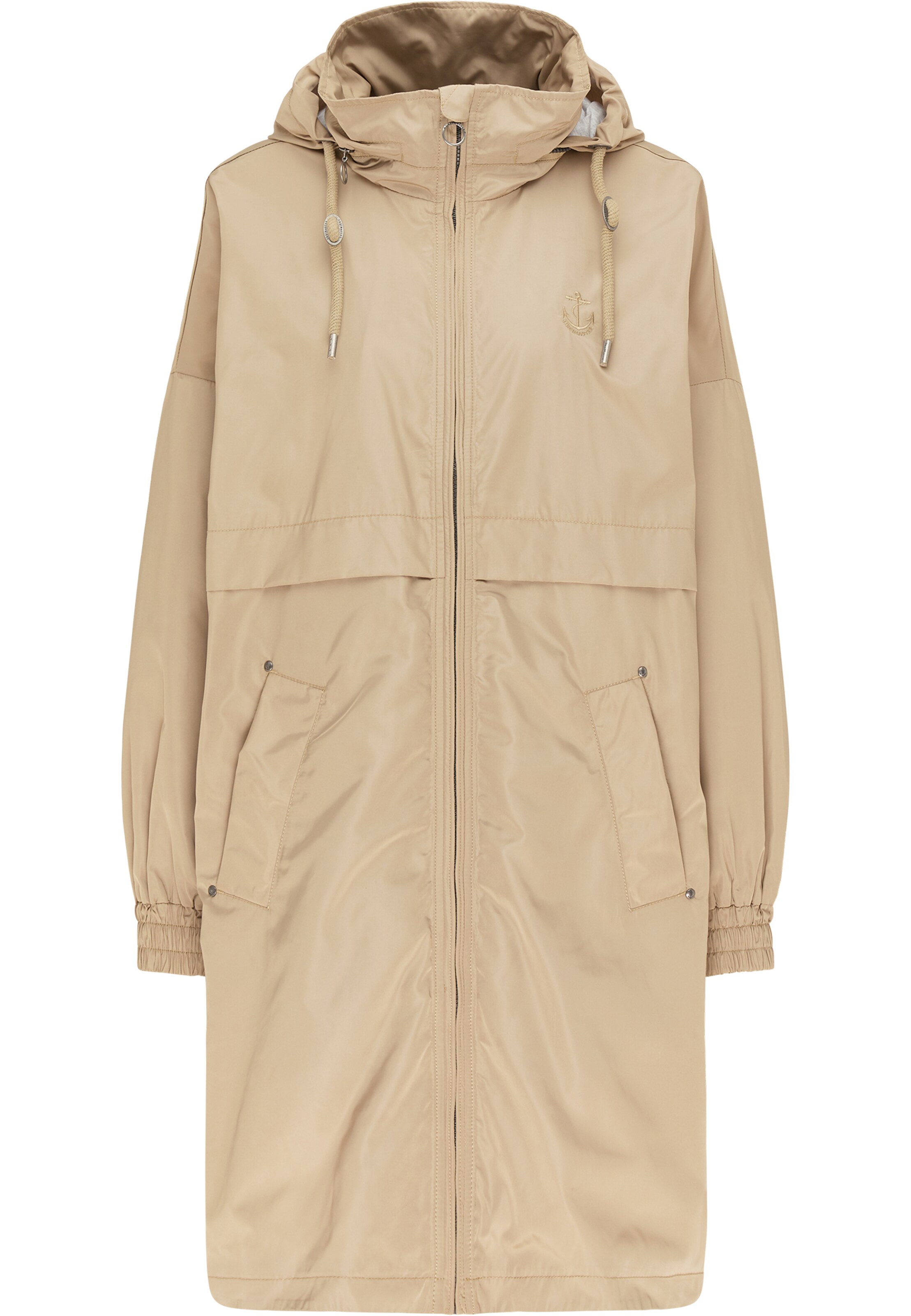 DreiMaster Maritim Parka in Beige: Vorderseite