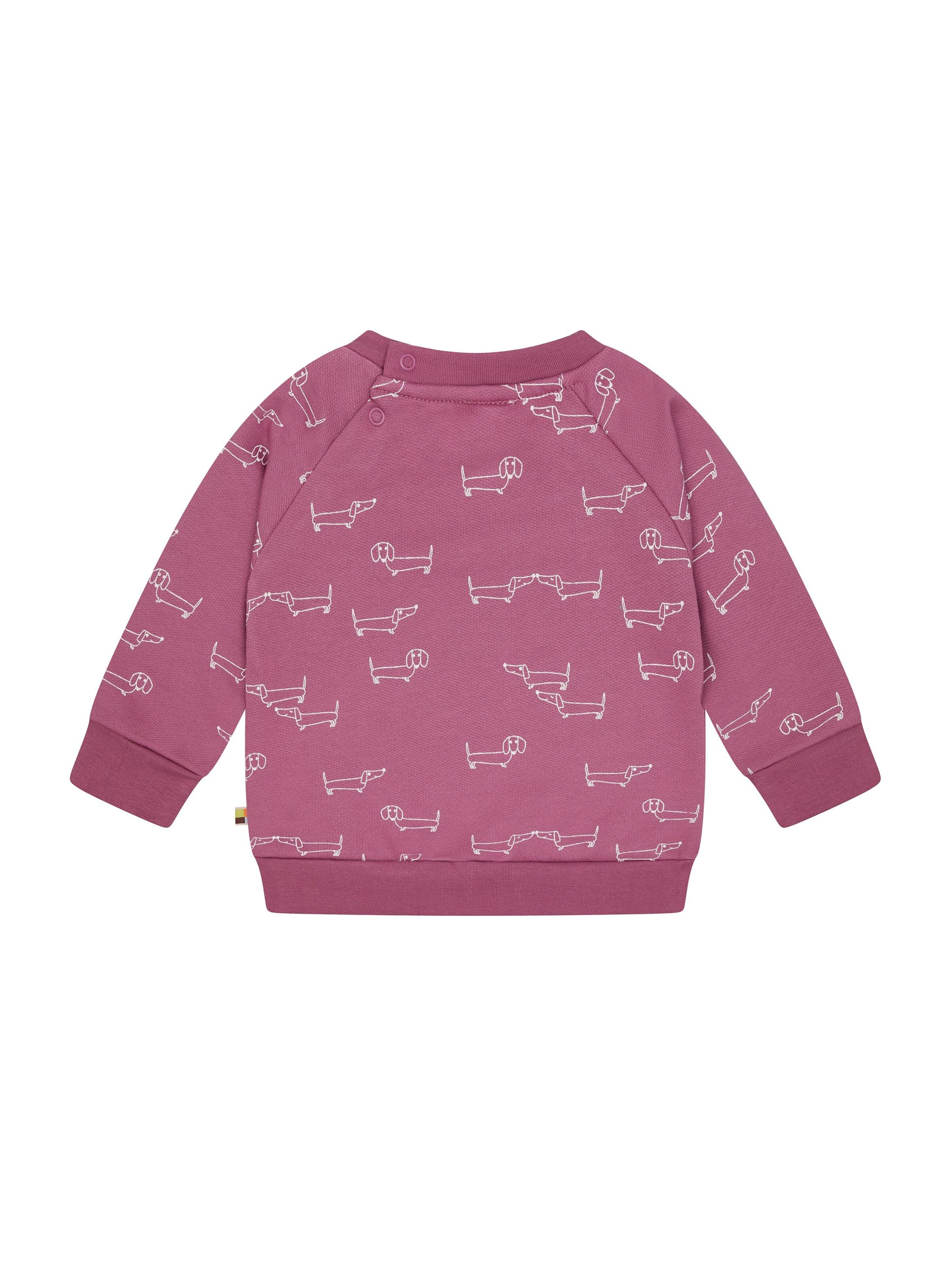 loud + proud Pullover 'Dackel'‌‌‌‌‌‌ in Lila