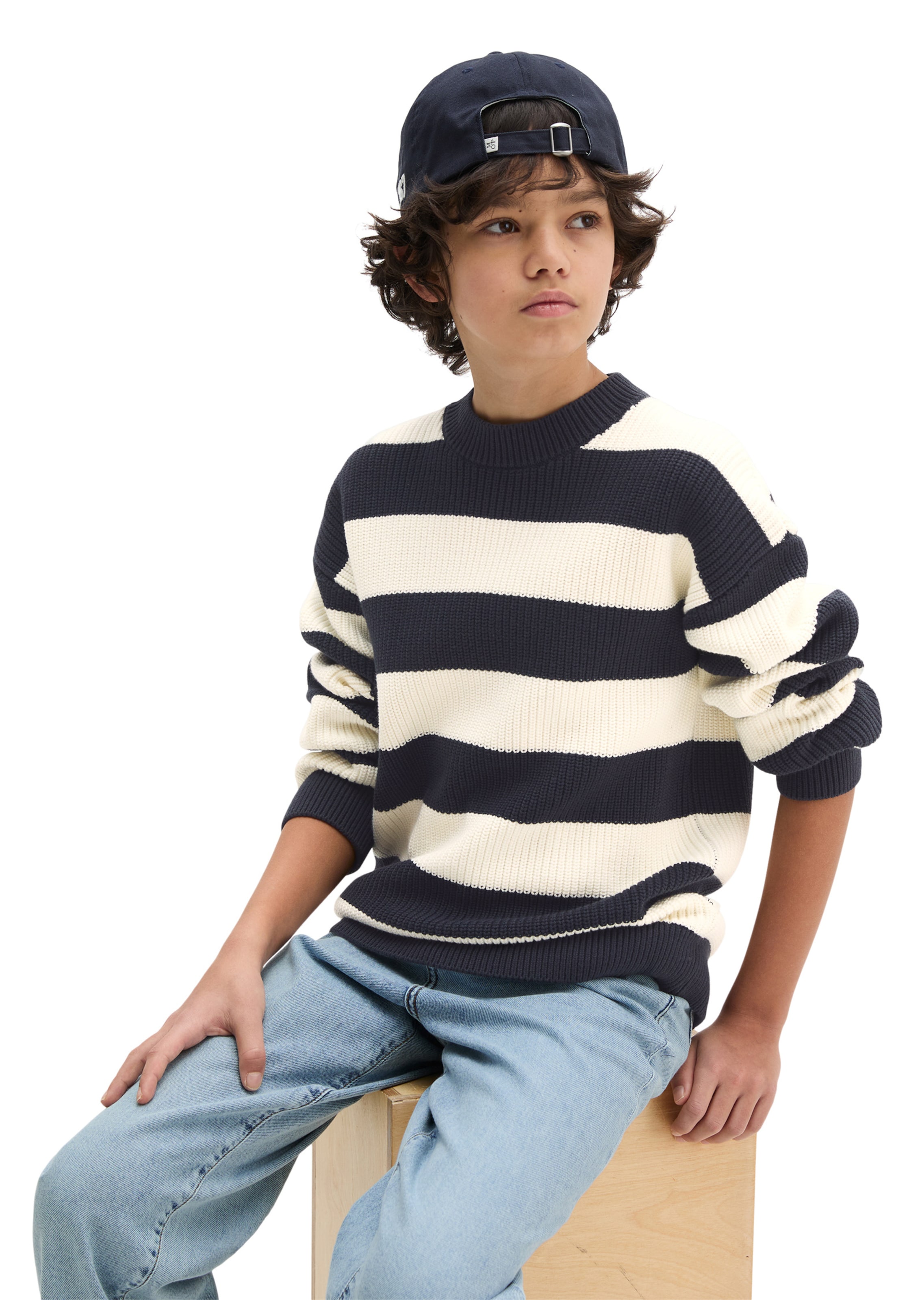 Marc O'Polo Sweater in Blue: front