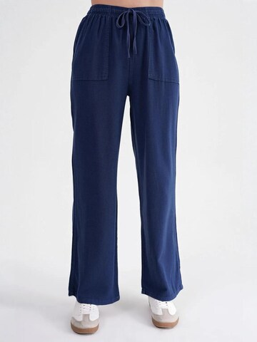MixRay Wide leg Pants in Blue
